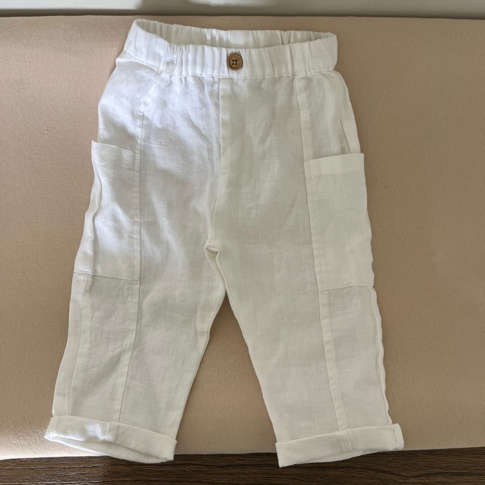 BRAND NEW ZARA 100% linen pants